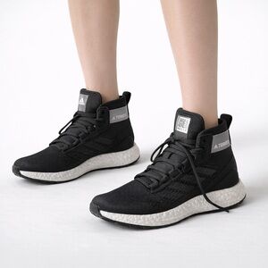 Adidas Terrex Black Knit Sneakers — US 7½ / Minor Midsole Scuffs